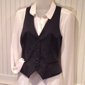H&M Pinstripe Vest